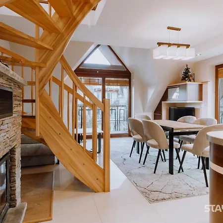 Bursztyn Apartamenty Mozaika Dwupoziomowy Z Kominkiem Zakopane Exterior photo