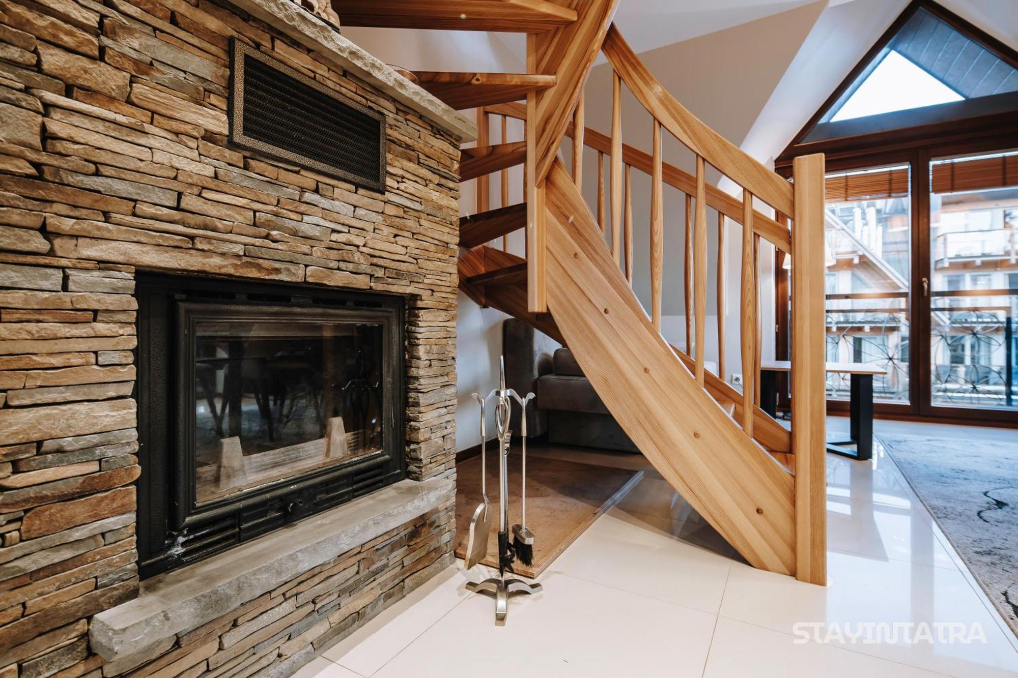 Apartment Bursztyn Mozaika Dwupoziomowy Z Kominkiem Zakopane